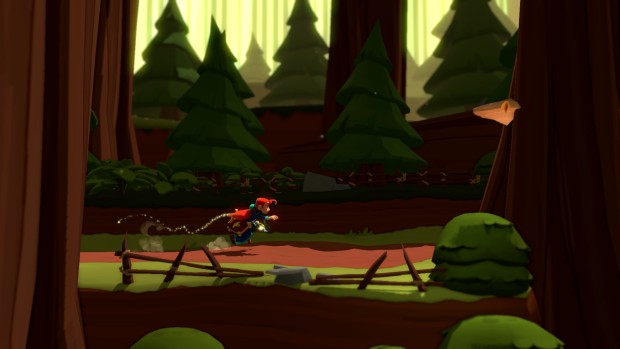 Mages of Mystralia running through the forest screenshot