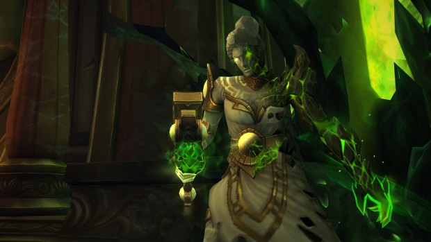 World of Warcraft Tomb of Sargeras boss screenshot for the Maiden of Vigilance