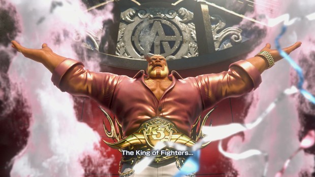 King of Fighters XIV screenshot of an awesome introduction