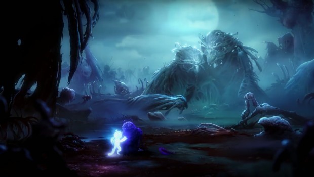 Ori and the Will of the Wisps screenshot of the owl graveyard
