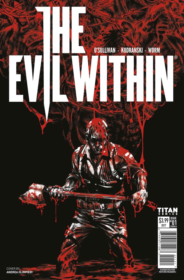 The Evil Within 2 comic book cover official