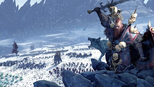 Wulfrik the Wanderer from Total War: Warhammer's Norsca faction