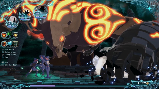 Little Witch Academia: Chamber of Time battle screenshot
