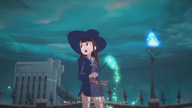 Little Witch Academia: Chamber of Time screenshot of the ruins