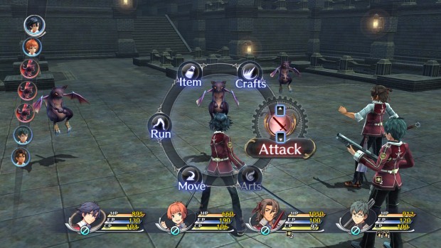 Screenshot from the PC version of The Legend of Heroes: Trails of Cold Steel