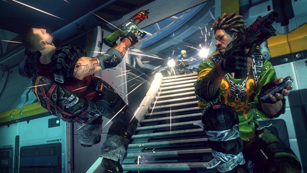Screenshot of BRINK from the PC free-to-play version