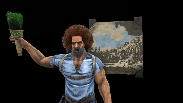 Ark: Survival Evolved screenshot of Bob Ross