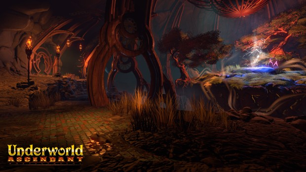 Underworld Ascendant screenshot of the glade area