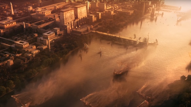 Assassin's Creed: Origins screenshot from the Sand cinematic trailer