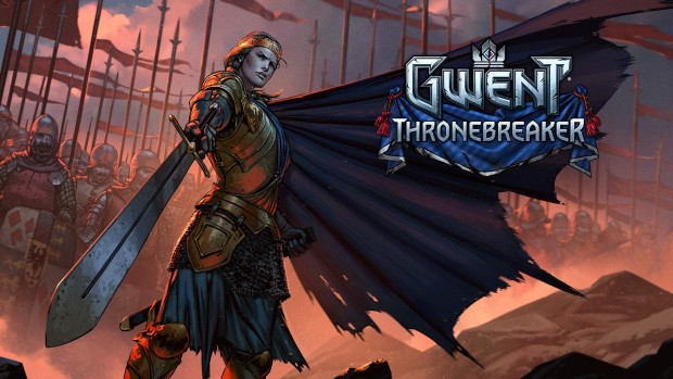 Gwent: Thronebreaker official artwork and logo 