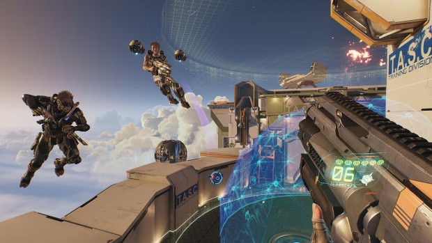 LawBreakers screenshot of multiplayer gameplay