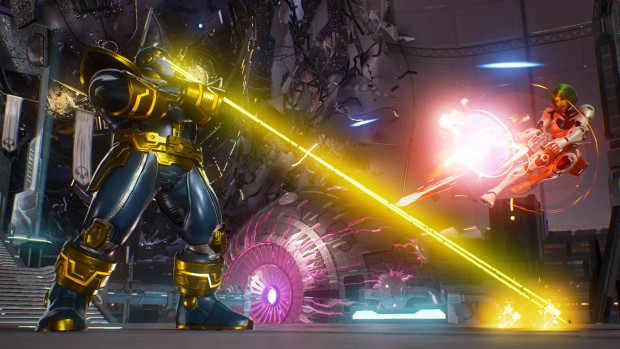 Marvel vs Capcom: Infinite screenshot of Gamora in battle