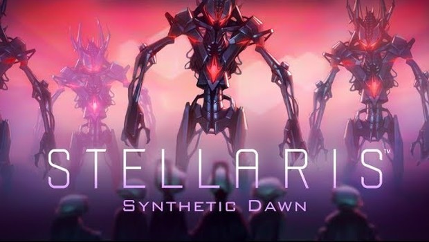 Stellaris: Synthetic Dawn official artwork and logo