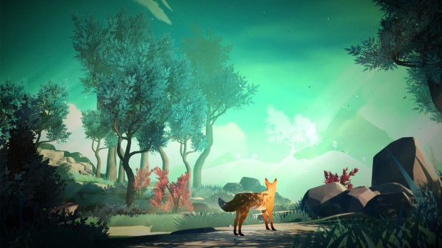 The First Tree gorgeous screenshot of a fox looking off at the distance