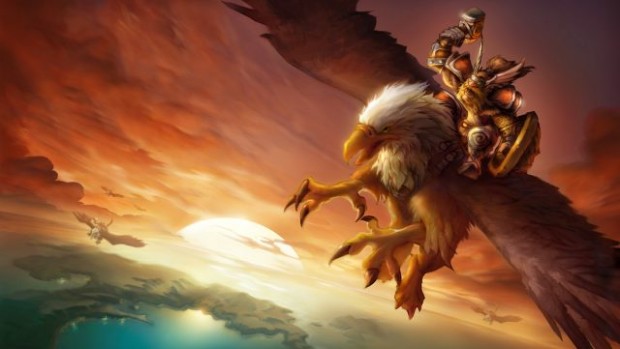 World of Warcraft: Classic artwork for the Dwarf Gryphon Rider