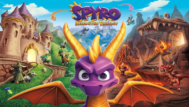 Spyro Reignited Trilogy official artwork and logo