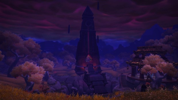 World of Warcraft screenshot of Pandaria from the upcoming Patch 8.3