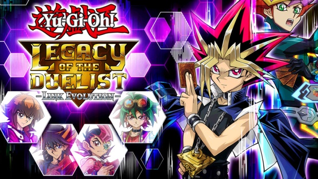 Yu-Gi-Oh! Legacy of the Duelist: Link Evolution official artwork and logo