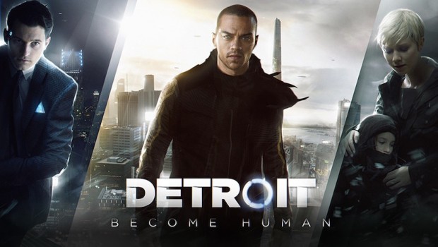 Detroit: Become Human official artwork and logo at the bottom