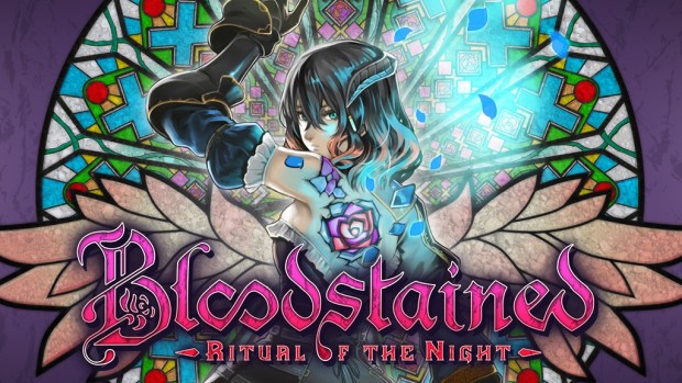 Official artwork and logo for Bloodstained: Ritual of the Night