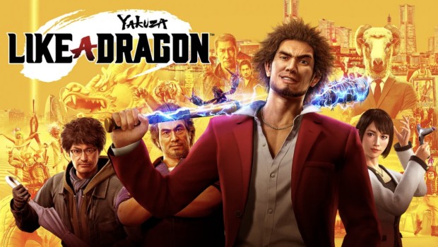 Yakuza: Like a Dragon official artwork and logo