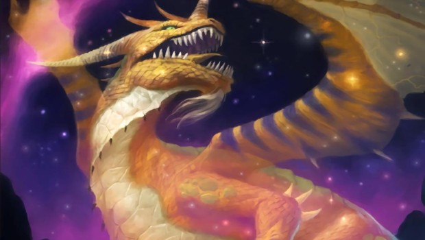 Hearthstone artwork featuring the dragon Nozdormu