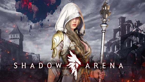 Shadow Arena official artwork with logo