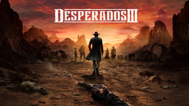 Desperados 3 official artwork and logo