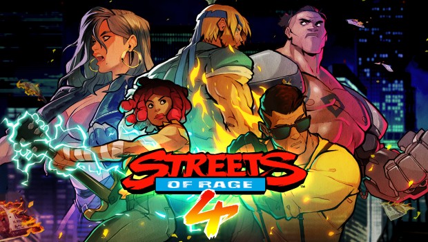 Streets of Rage 4 official artwork and logo