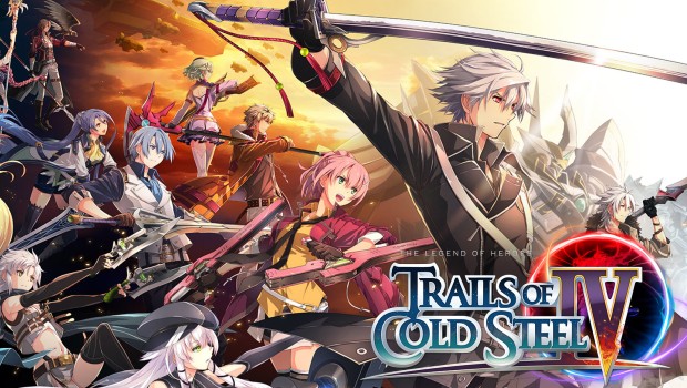 Trails of Cold Steel IV official artwork and logo