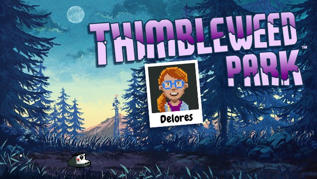 Delores: A Thimbleweed Park Mini-Adventure official artwork