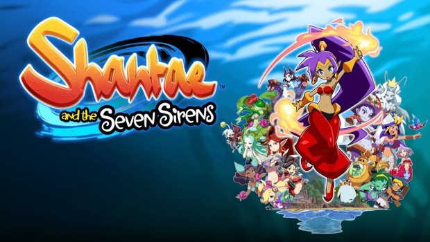 Shantae and the Seven Sirens official artwork and logo