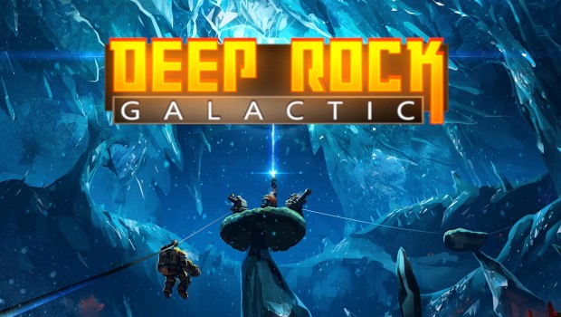 Deep Rock Galactic artwork with logo