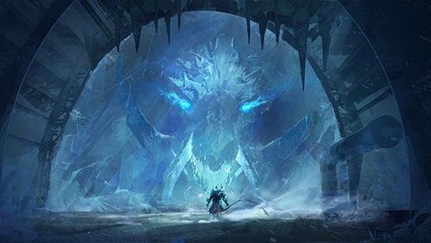 Guild Wars 2's The Icebrood Saga - Jormag Rising official artwork
