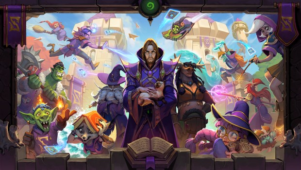 Hearthstone's Scholomance Academy expansion artwork without logo