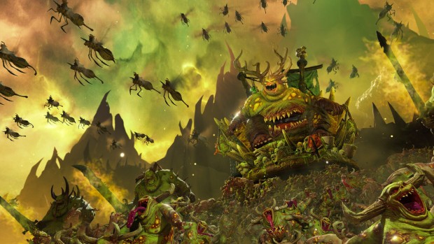 Total War: Warhammer 3 artwork for the Nurgle armies