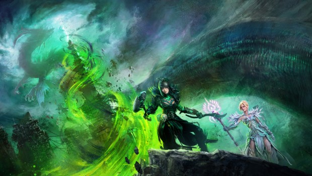 Guild Wars 2 End of Dragons official artwork without logo