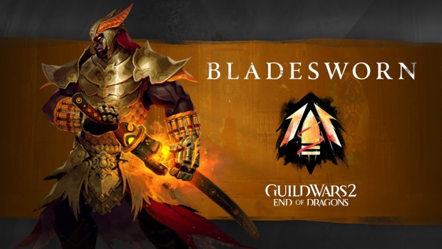 Guild Wars 2: End of Dragons artwork for the Bladesworn specialization