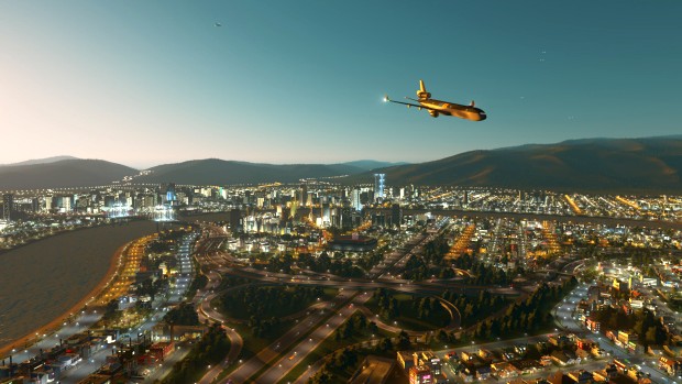 Cities: Skylines screenshot from the new Airports DLC