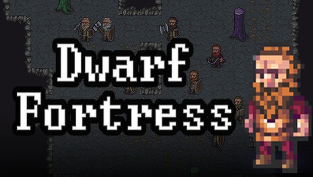 Dwarf Fortress official artwork for the Steam version