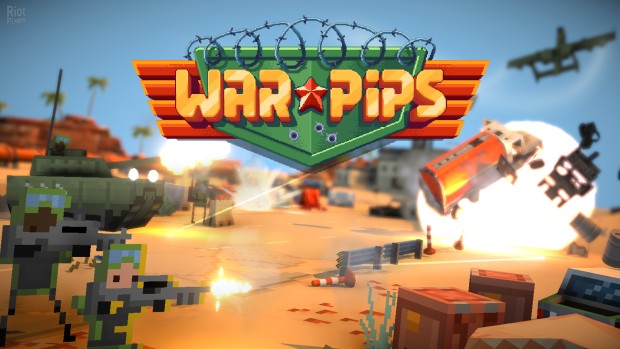 Warpips official artwork with the logo