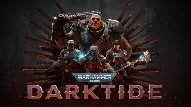 Warhammer 40,000: Darktide artwork and logo for the co-op focused action game