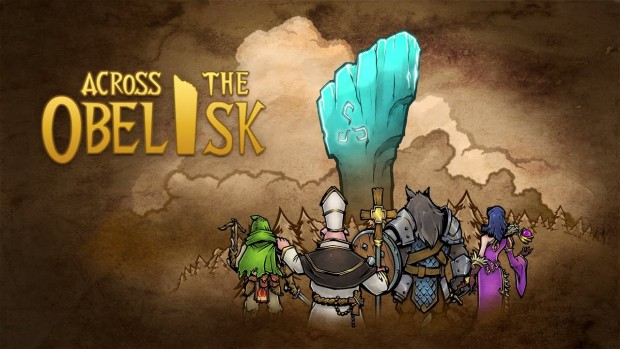 Across the Obelisk official artwork for the indie card game roguelite combo
