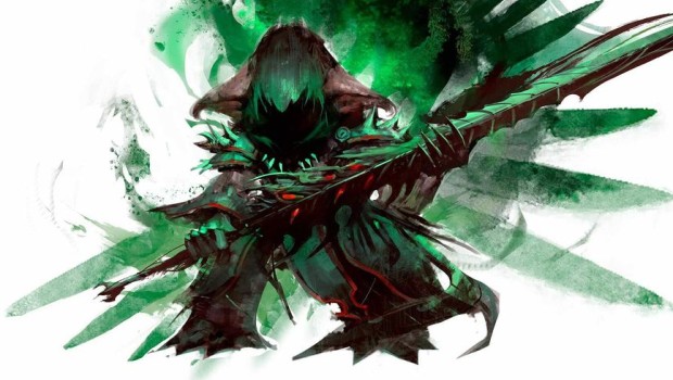 Guild Wars 2 official artwork for the Asura Reaper specialization