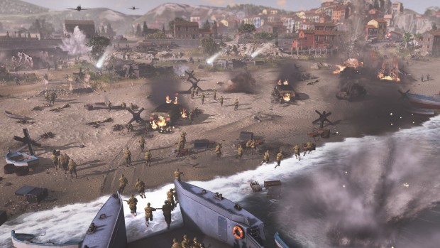 Company of Heroes 3 World War 2 real-time strategy game screenshot from the Italian campaign