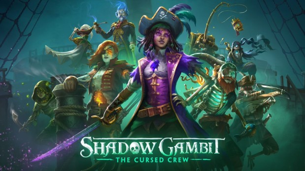 Shadow Gambit: The Cursed Crew official key art for the pirate and magic themed stealth strategy game