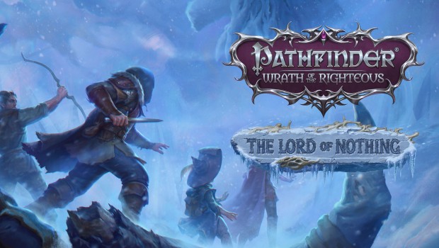 Pathfinder: Wrath of the Righteous The Lord of Nothing DLC key art and logo