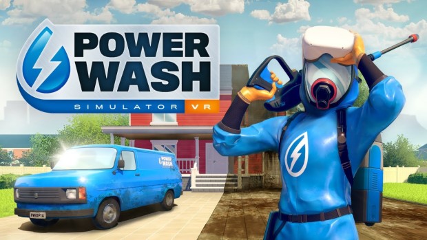 PowerWash Simulator official artwork for the VR version