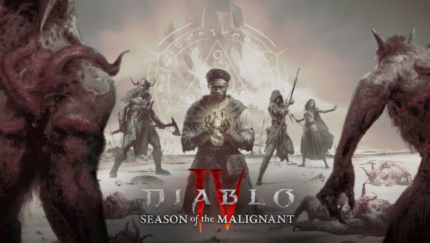 Diablo 4 Season of the Malignant artwork and logo