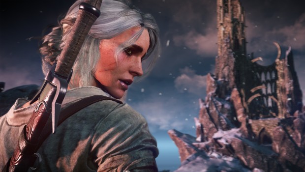 The Witcher 3 screenshot of Ciri in Skellige